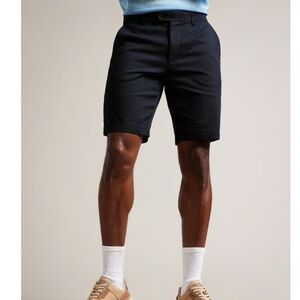 TED BAKER CORTROM NAVE BLUE SHORTS  - 28R